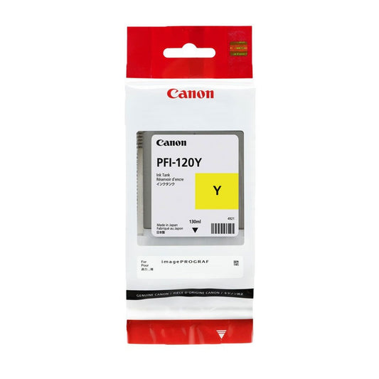 Canon PFI120 tintapatron yellow ORIGINAL kép