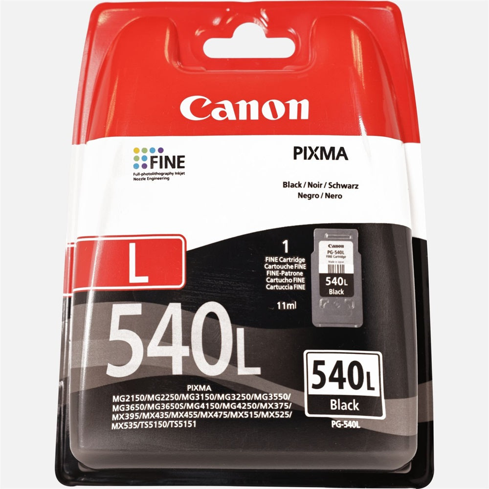 Canon PG540L tintapatron black ORIGINAL kép