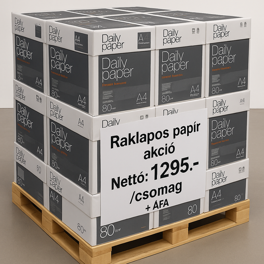Raklapos Másolópapír A4 80 gr  Daily Paper