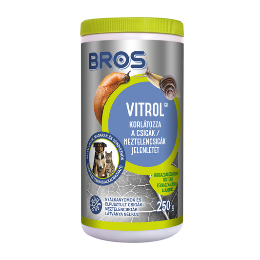 Csiga- és meztelencsigaölő szer 250 g Bros kép