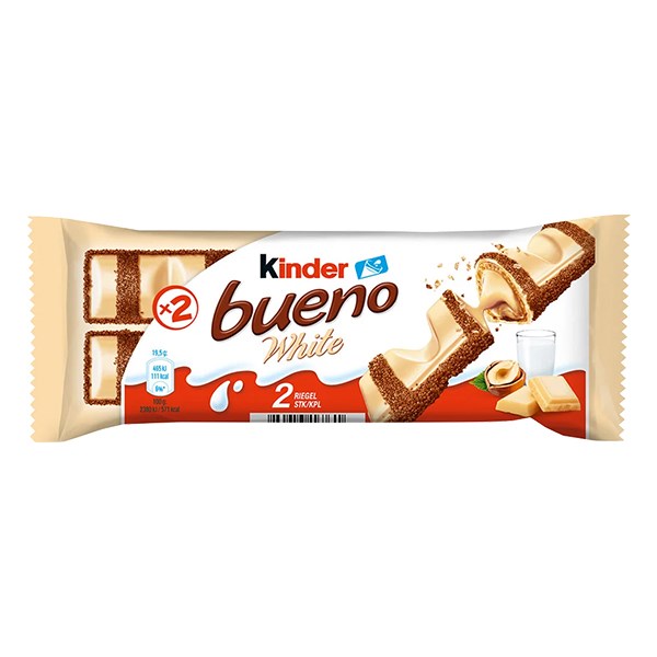 Csokoládé KINDER Bueno White fehércsokoládés 30 g