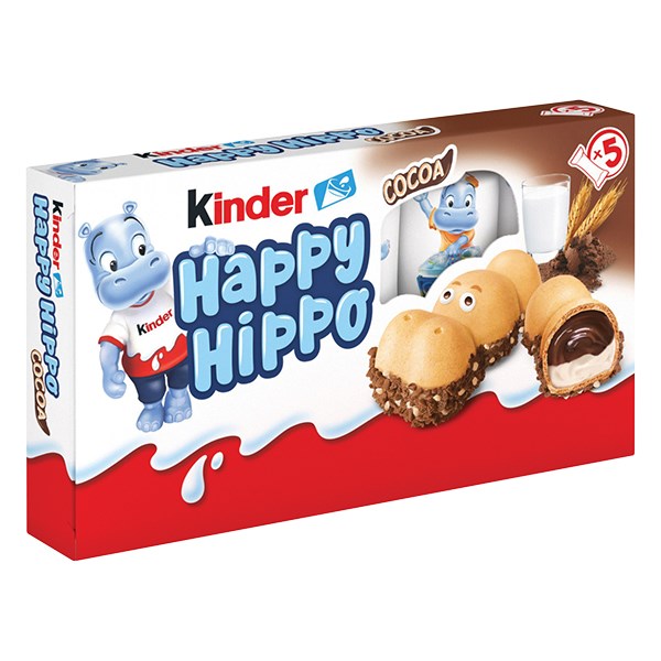 Csokoládé KINDER Happy Hippo 5 darabos 105 g
