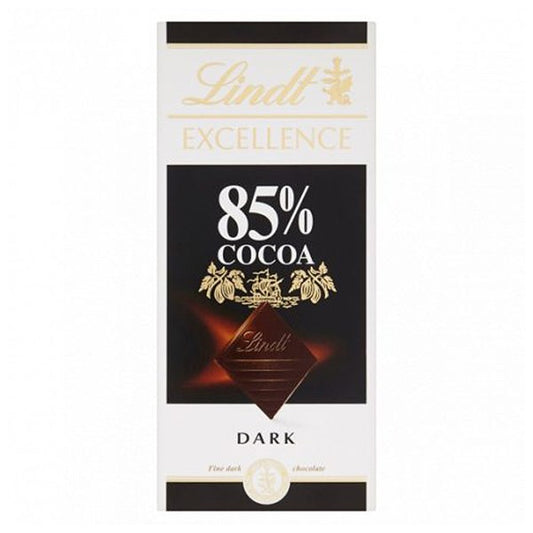 Csokoládé LINDT Excellence 85% Cocoa étcsokoládé 100 g