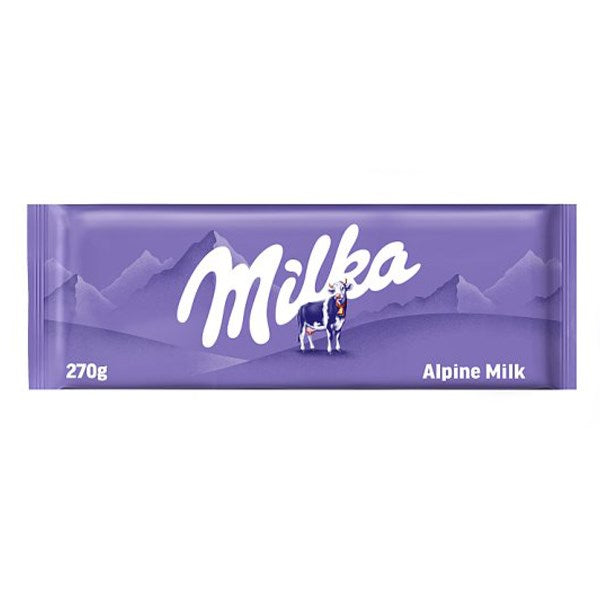 Csokoládé MILKA Alpesi tejcsokoládés 250 g