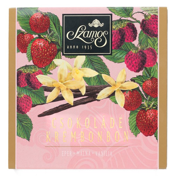 Csokoládé SZAMOS Praliné krémbonbon díszdoboz 62 g