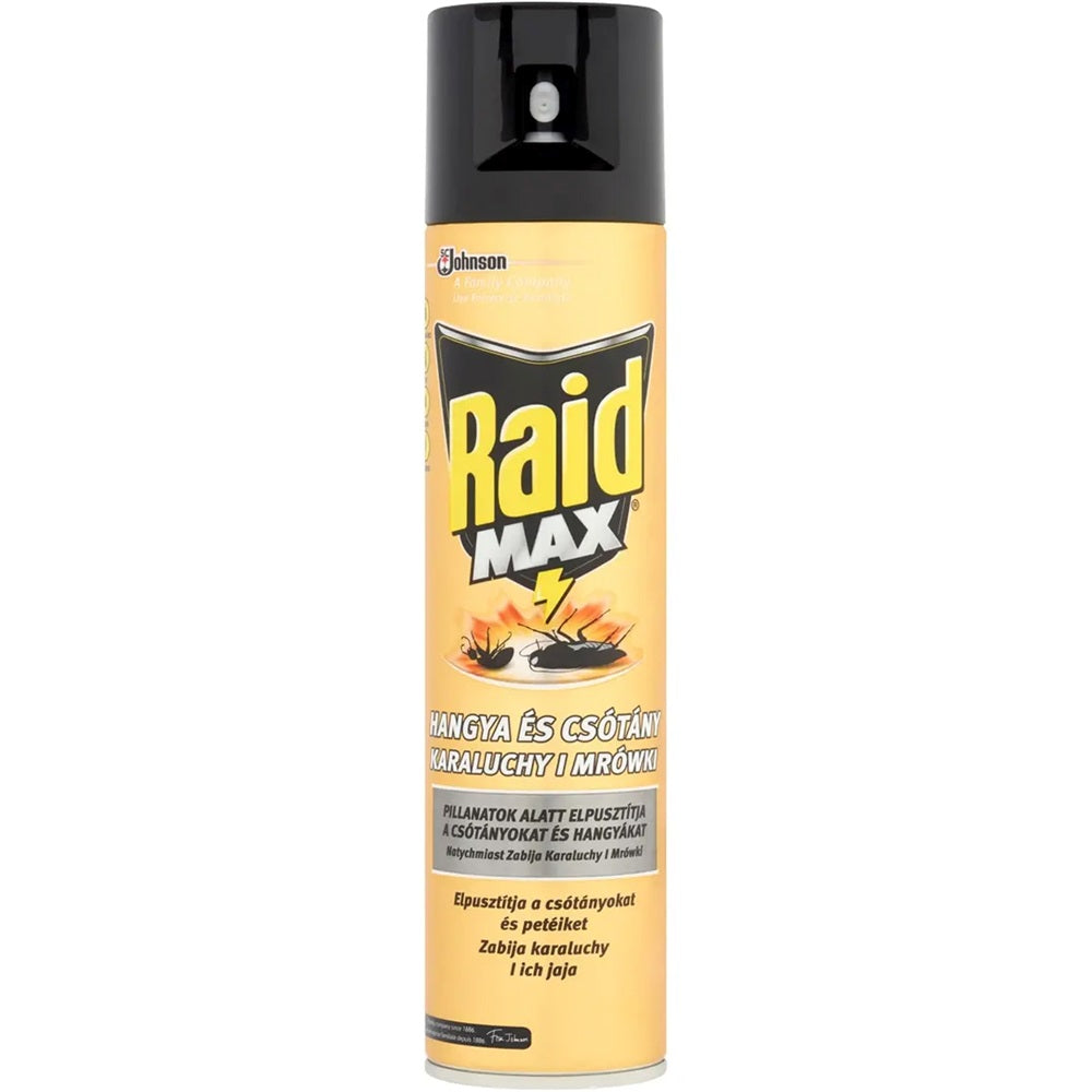 Csótány és hangya írtó aeroszol 400 ml Max Raid kép