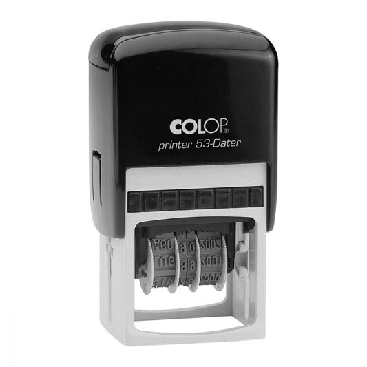 Dátumbélyegző Printer 53 Colop 30x45mm, fekete ház kép