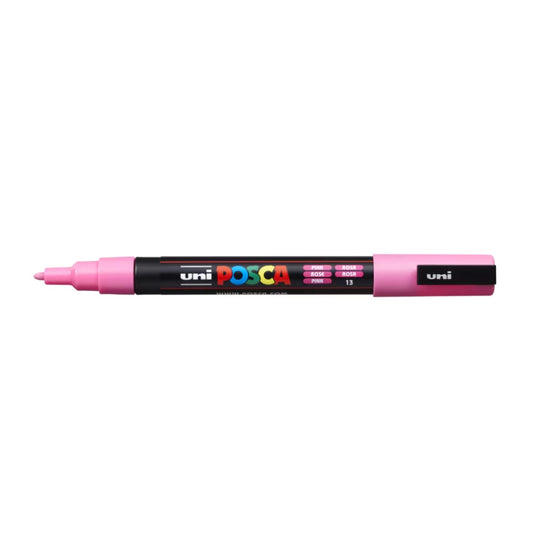 Dekormarker 0,9-1,3mm, Uni Posca PC-3M rózsaszín kép