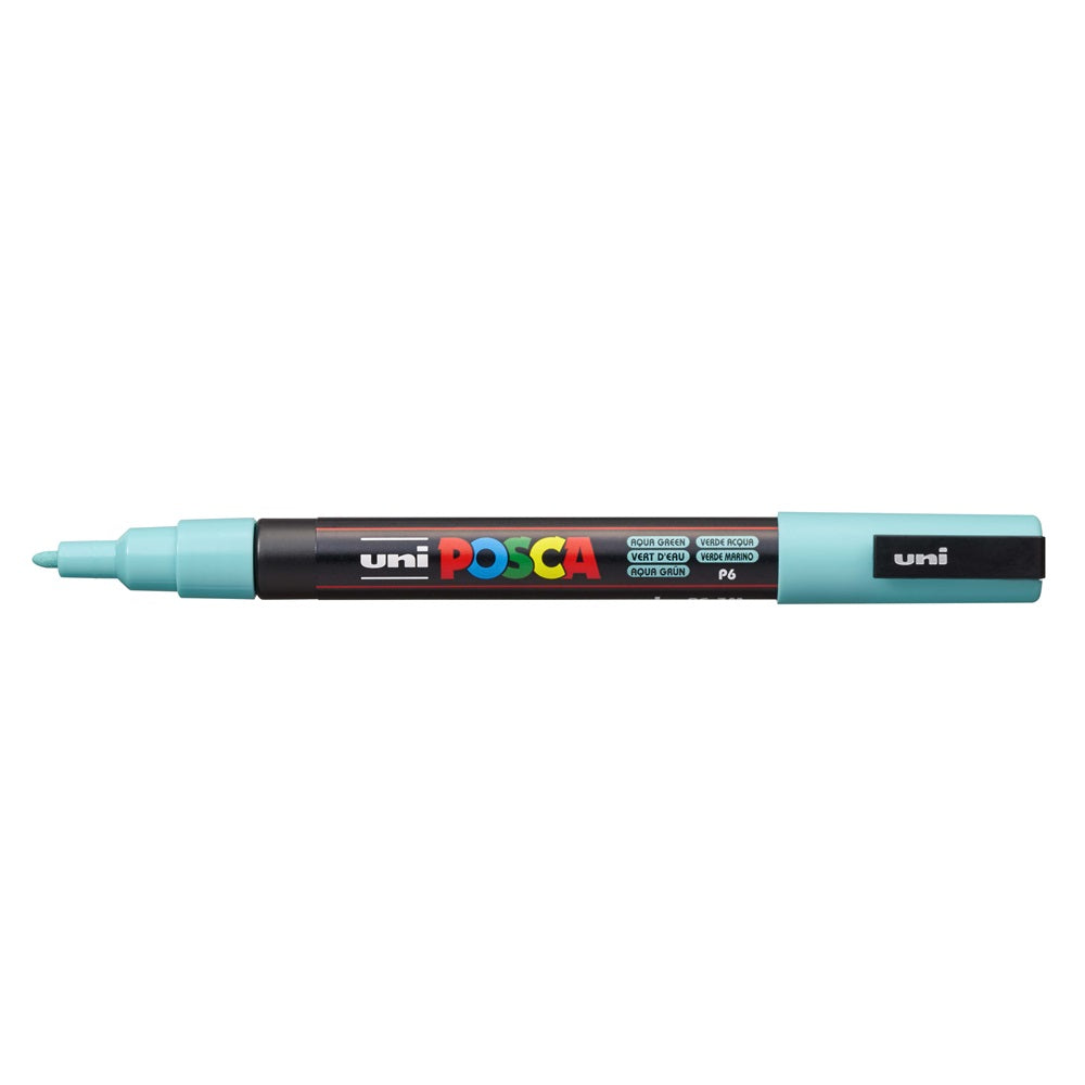 Dekormarker 0,9-1,3mm, Uni Posca PC-3M tengerzöld kép