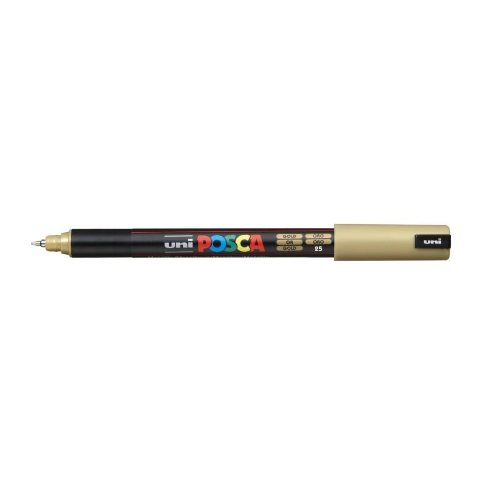 Dekormarker 0,7-1mm, Uni, Posca PC-1MR arany kép