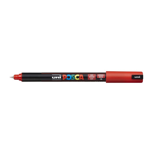 Dekormarker 0,7-1mm, Uni, Posca PC-1MR piros kép