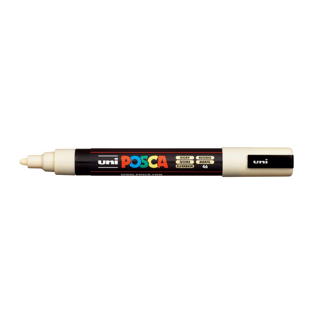 Dekormarker 1,8-2,5mm, Uni Posca PC-5M elefántcsont kép