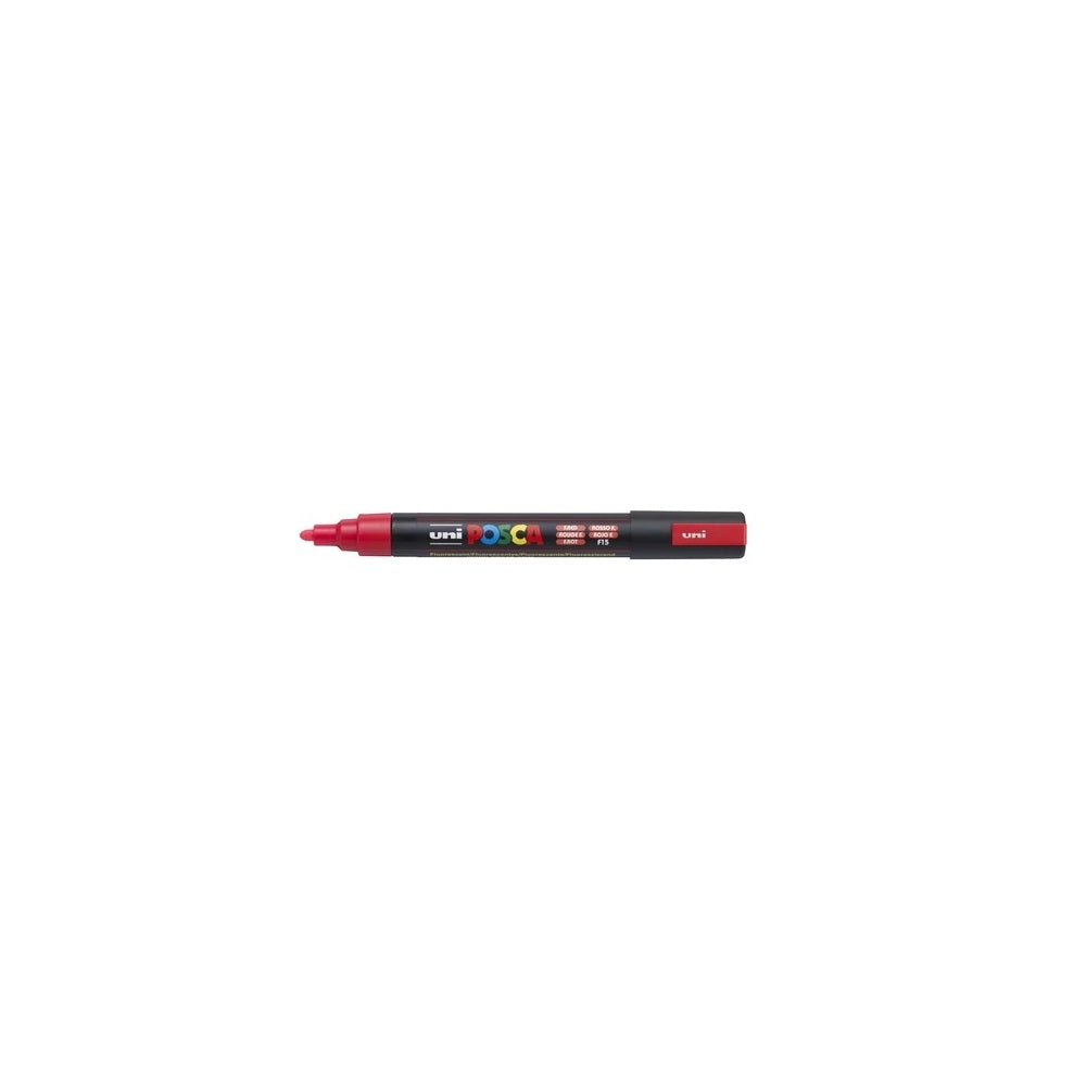 Dekormarker 1,8-2,5mm, Uni Posca PC-5M fluor piros kép