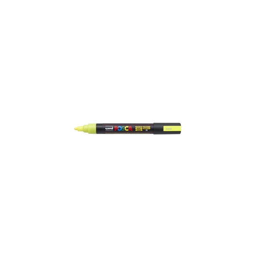 Dekormarker 1,8-2,5mm, Uni Posca PC-5M fluor sárga kép