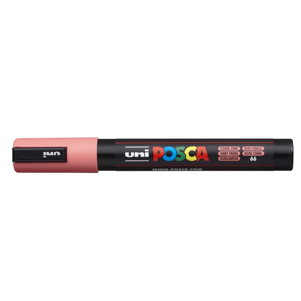 Dekormarker 1,8-2,5mm, Uni Posca PC-5M korall kép