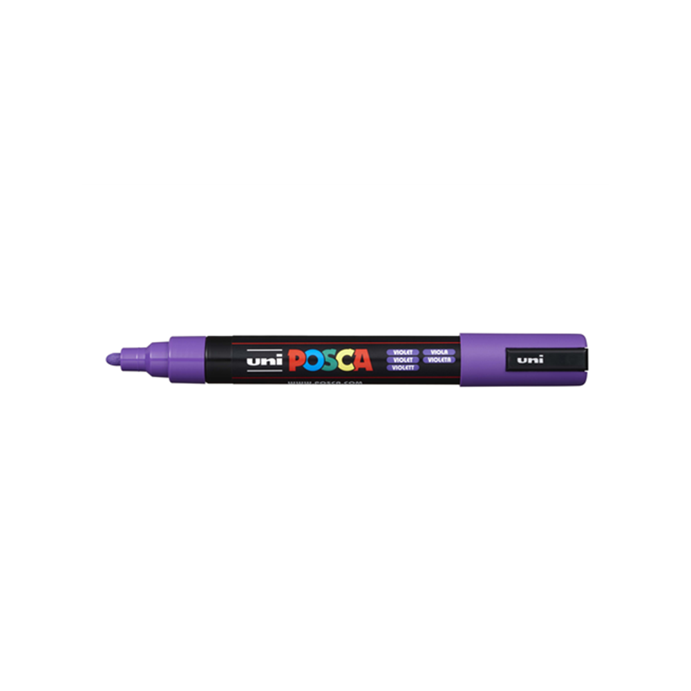 Dekormarker 1,8-2,5mm, Uni Posca PC-5M lila kép