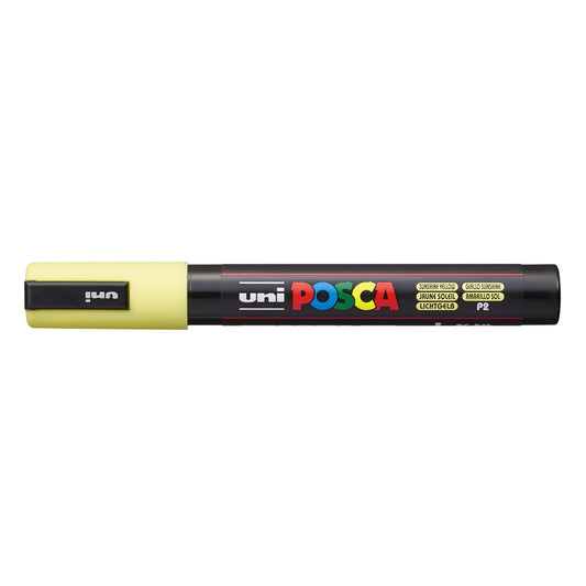 Dekormarker 1,8-2,5mm, Uni Posca PC-5M napsárga kép