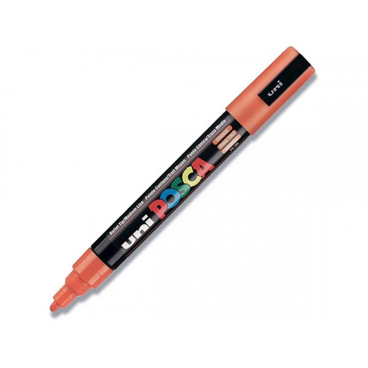 Dekormarker 1,8-2,5mm, Uni Posca PC-5M narancs kép