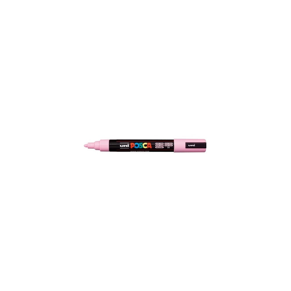 Dekormarker 1,8-2,5mm, Uni Posca PC-5M világos rózsaszín kép