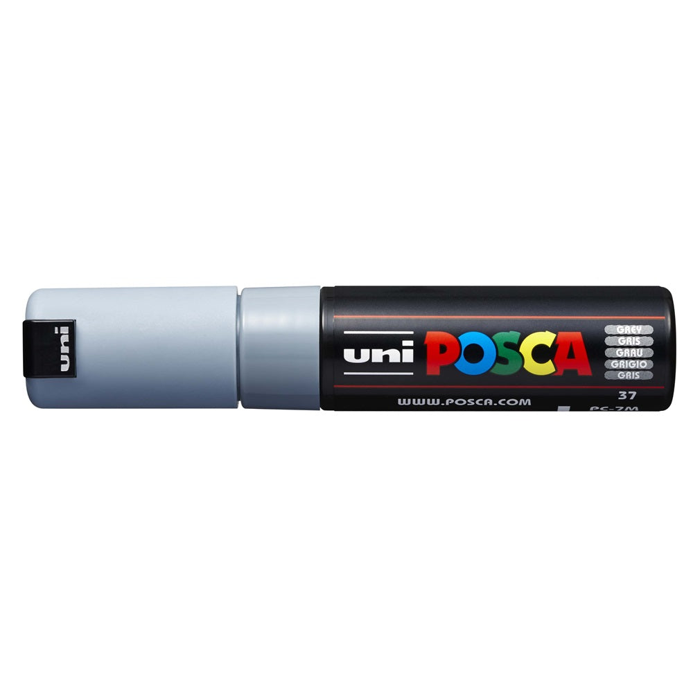 Dekormarker 4,5-5,5mm, Uni Posca PC-7M szürke kép