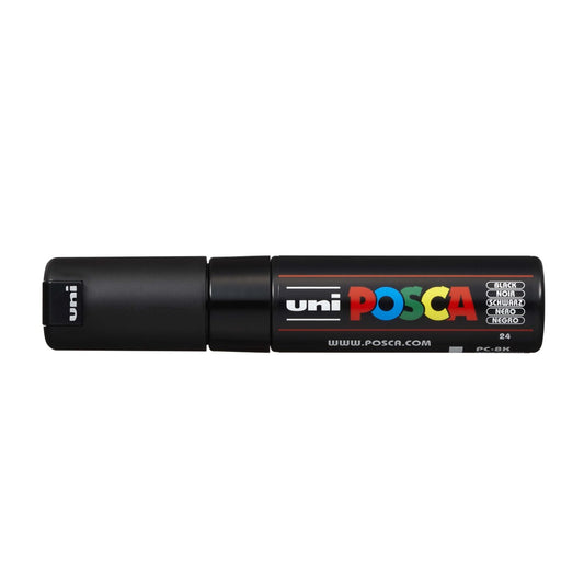 Dekormarker 8mm, Uni Posca PC-8K fekete kép