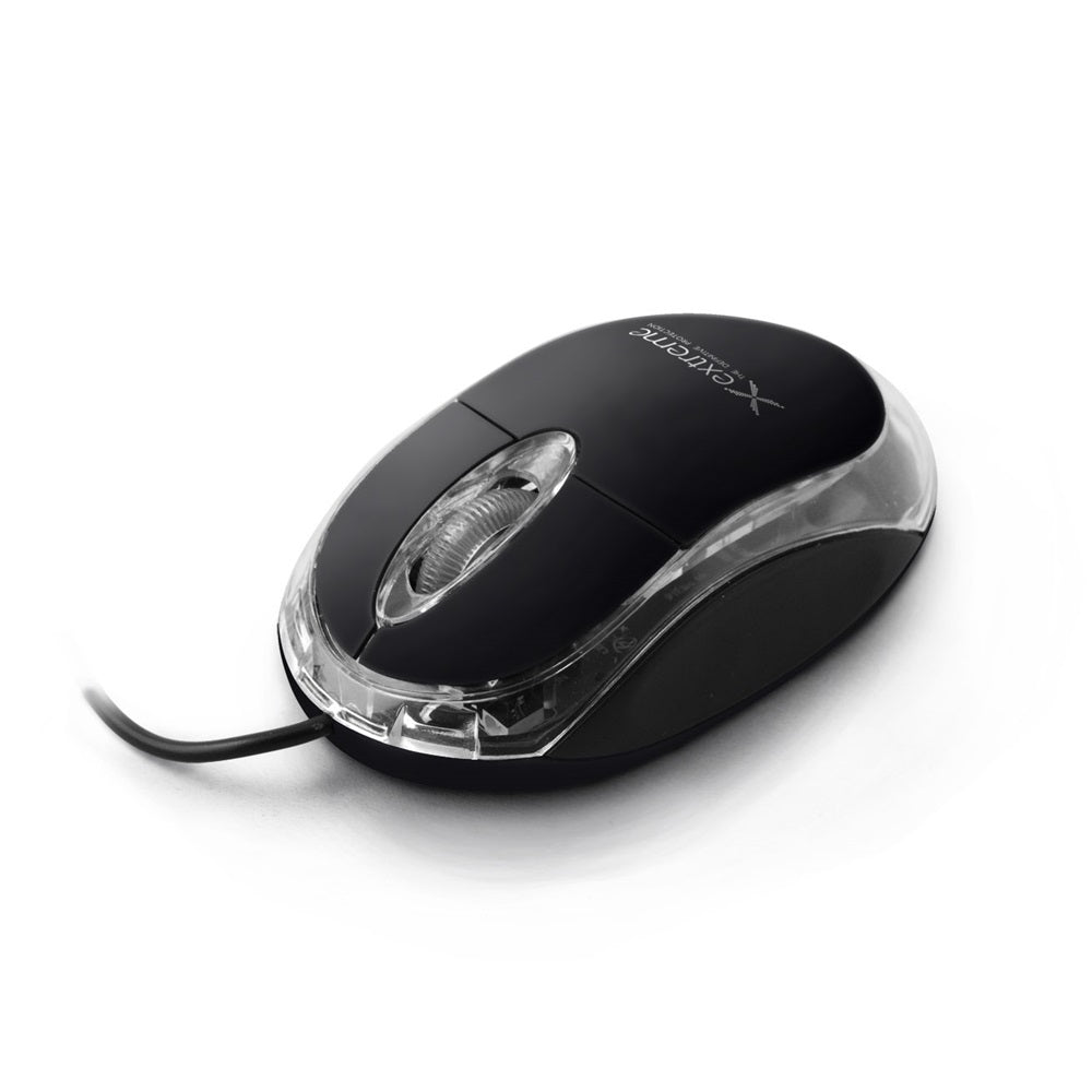 Egér optikai 3D 1000dpi USB Esperanza Extreme Camille fekete kép