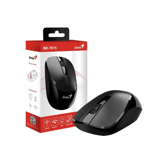 Egér vezeték nélküli NX-7015 Genius fekete kép