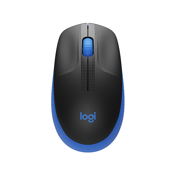 Egér vezeték nélküli LOGITECH M190 2,4 Ghz 1000 DPI kék