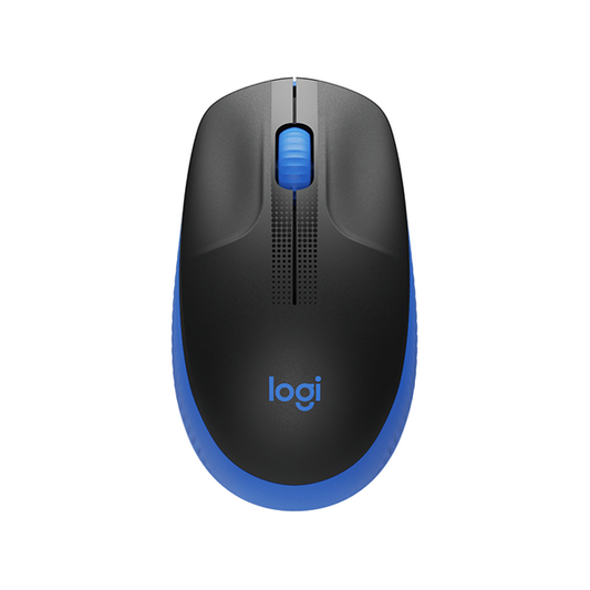 Egér vezeték nélküli LOGITECH M190 2,4 Ghz 1000 DPI kék