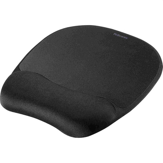 Egérpad csuklótámasszal, memoryhab töltésű, Fellowes® Memory Foam, fekete kép
