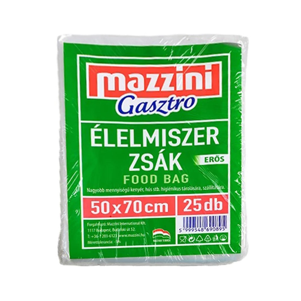 Élelmiszerzsák 50 x 70 cm 25 db/tekercs 20 tekercs/karton kép