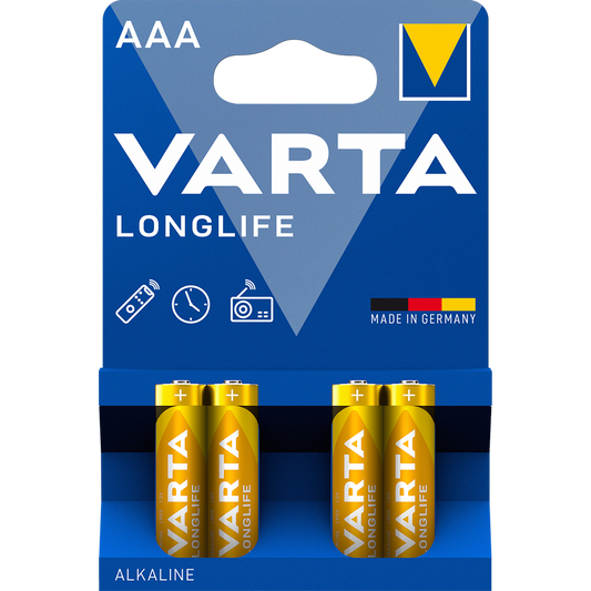 Elem AAA mikro LR03 Longlife 4 db/csomag, Varta kép