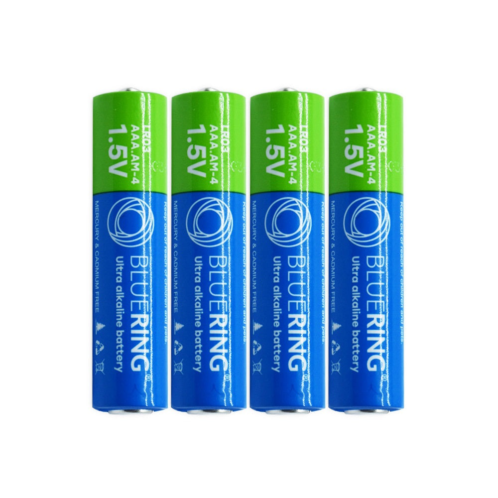 Elem AAA mikro ceruza LR03 tartós alkáli zsugorfóliás Bluering® 4db/csomag kép