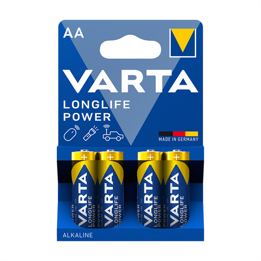 Elem AA ceruza LR06 Longlife Power 4 db/csomag, Varta kép