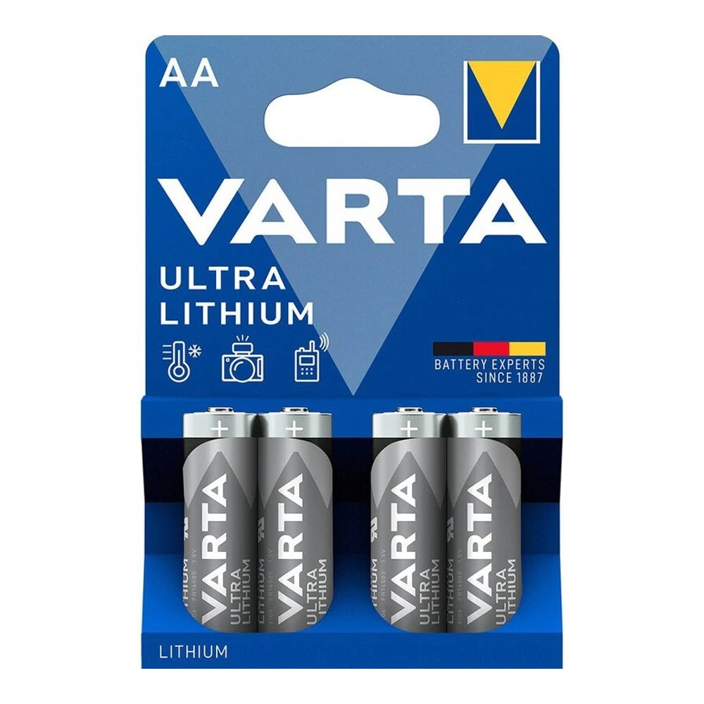 Elem AA ceruza LR6 4 db/csomag, Varta Ultra Lithium kép