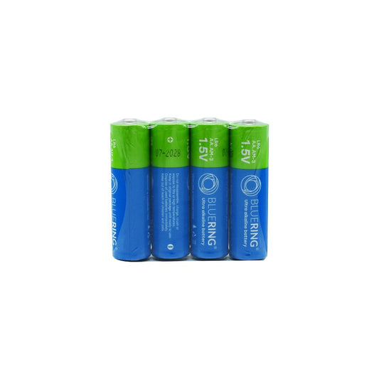 Elem AA ceruza LR6 tartós alkáli zsugorfóliás Bluering® 4db/csomag kép
