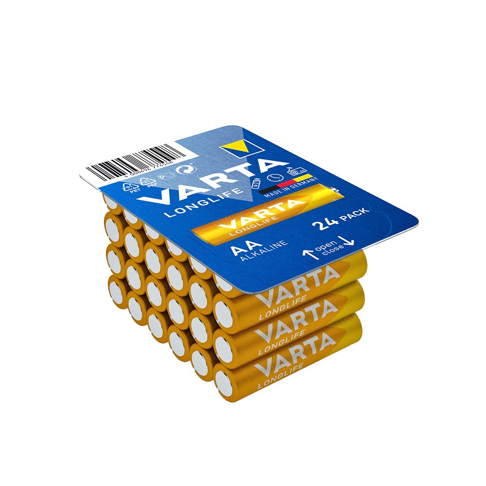 Elem AA ceruza LR06 Longlife BigBox 24 db/csomag, Varta kép