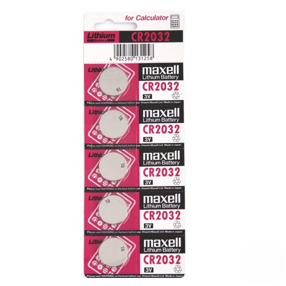 Elem CR2032 lithium 5 db/csomag, téphető bliszterben Maxell kép