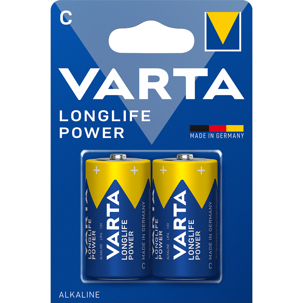 Elem C Baby LR14 Longlife Power 2 db/csomag, Varta kép