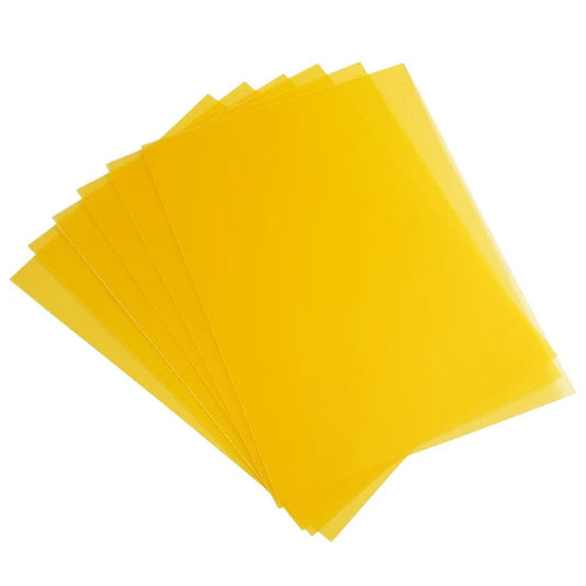 Előlap, A4, 200 micron 100 db/csomag, Bluering® áttetsző sárga kép