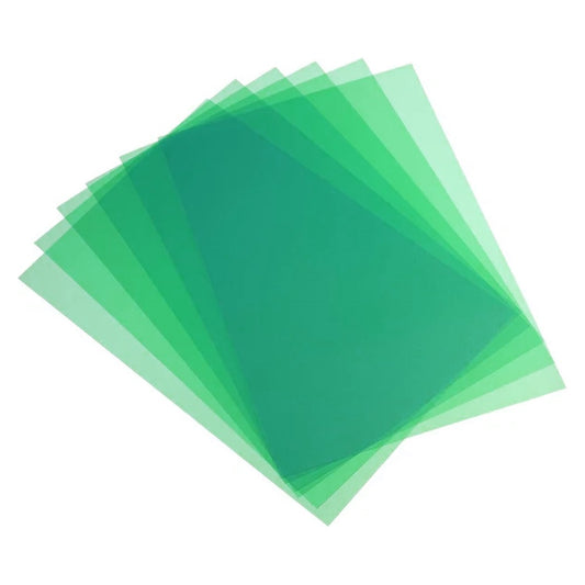 Előlap, A4, 200 micron 100 db/csomag, Bluering® áttetsző zöld kép