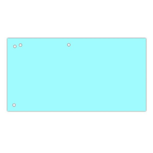 Elválasztócsík DONAU 105x235 mm karton kék 100 darabos