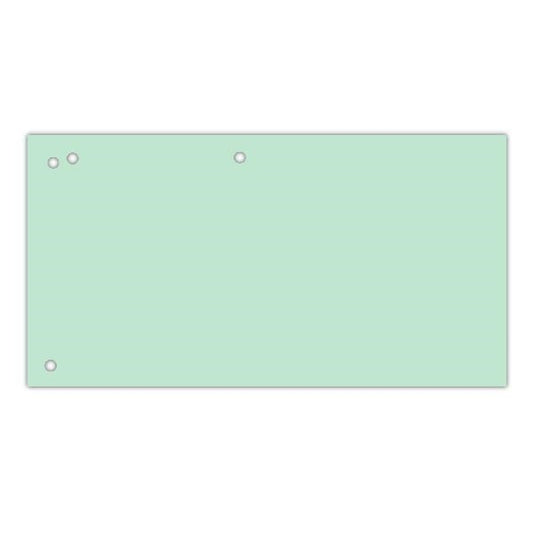 Elválasztócsík DONAU 105x235 mm karton szürke 100 darabos