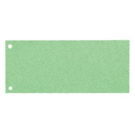 Elválasztócsík ESSELTE 105x240mm karton zöld 100 darabos