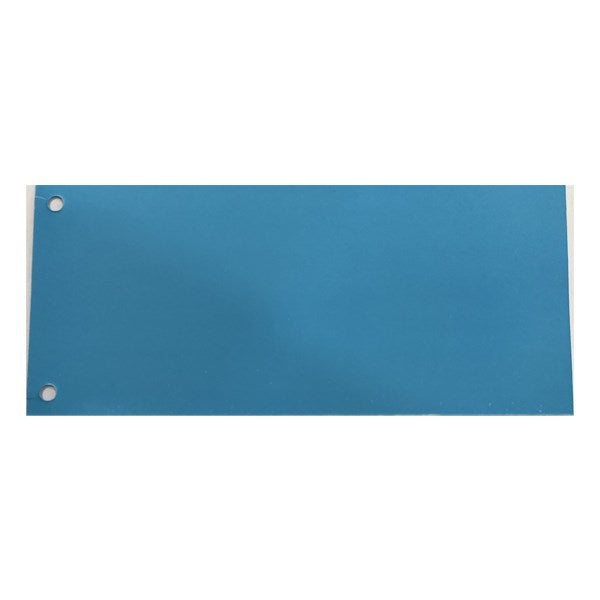 Elválasztócsík FORTUNA 105x235mm karton kék 100 darabos