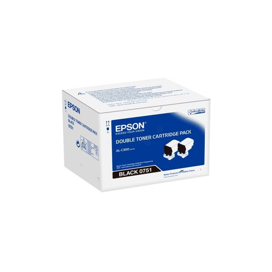 Epson C300 toner twinpack black ORIGINAL kép