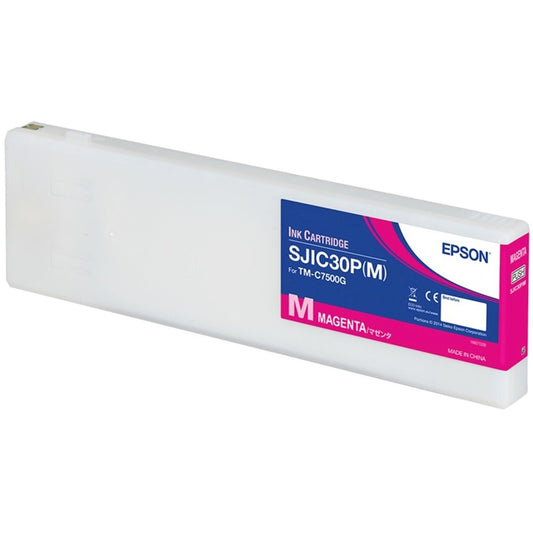 Epson SJIC30P tintapatron magenta ORIGINAL kép
