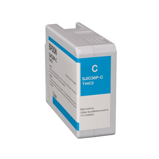 Epson SJIC36P tintapatron cyan ORIGINAL kép