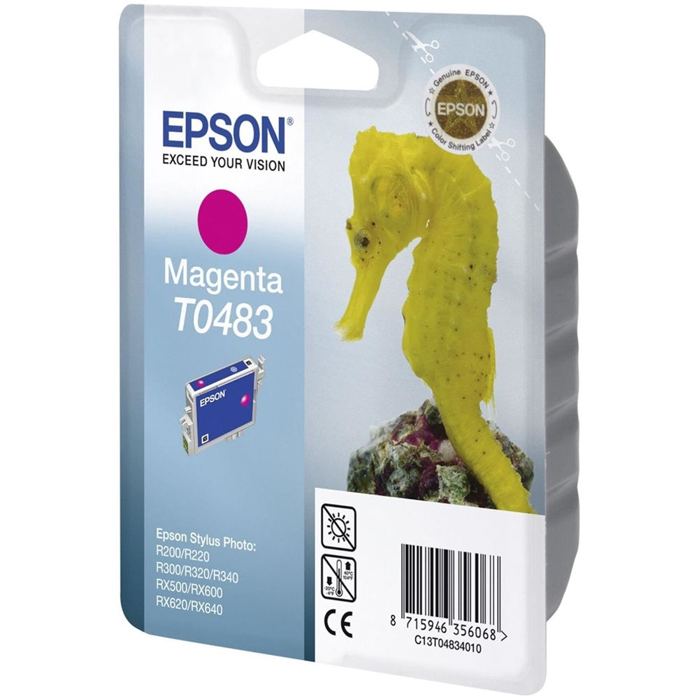 Epson T0483 tintapatron magenta ORIGINAL kép