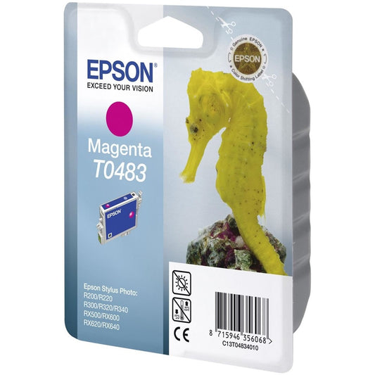Epson T0483 tintapatron magenta ORIGINAL kép